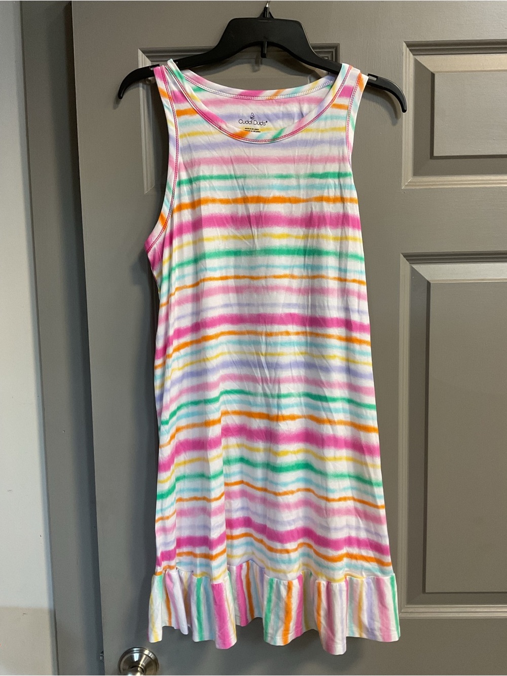 Cuddl Duds Multicolor Tank Sleep Dress